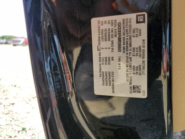 2011 GMC Yukon Denali VIN: 1GKS2EEF6BR396693 Lot: 57144894