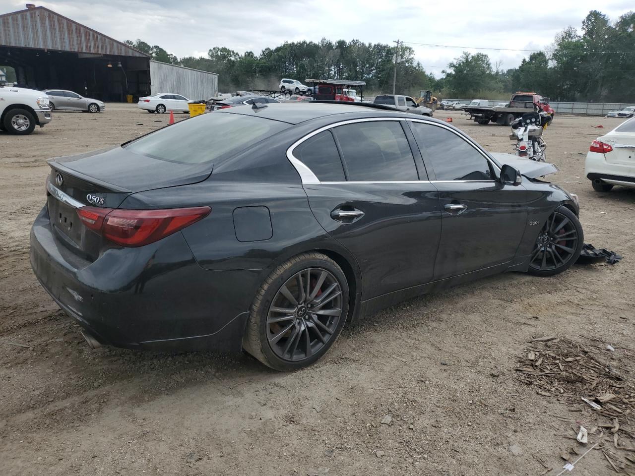 2020 Infiniti Q50 Red Sport 400 vin: JN1FV7AP1LM630691