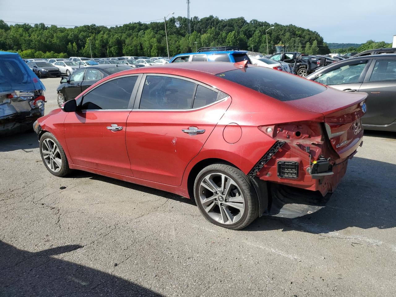 Lot #2650106040 2017 HYUNDAI ELANTRA SE