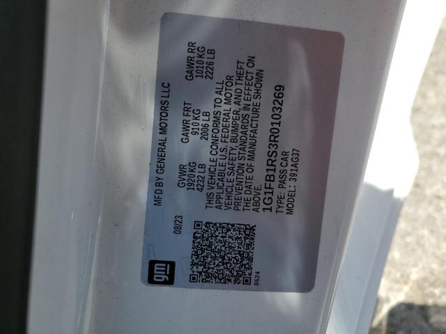 2024 Chevrolet Camaro Ls VIN: 1G1FB1RS3R0103269 Lot: 54356954