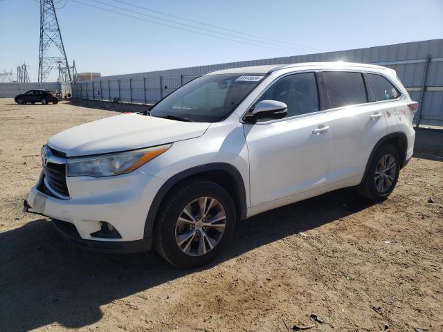 2015 Toyota Highlander Xle VIN: 5TDKKRFH4FS106901 Lot: 55913024