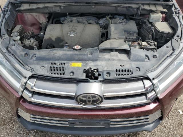 2018 Toyota Highlander Limited VIN: 5TDDZRFH9JS485004 Lot: 54126304