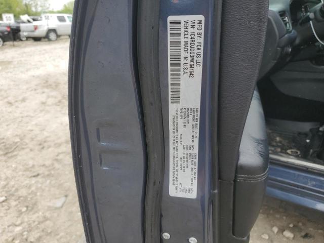 2021 Dodge Durango Gt VIN: 1C4RDJDG3MC641642 Lot: 54019714