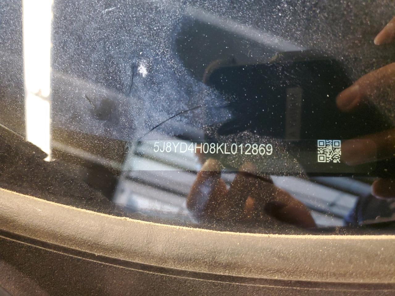 5J8YD4H08KL012869 2019 Acura Mdx A-Spec