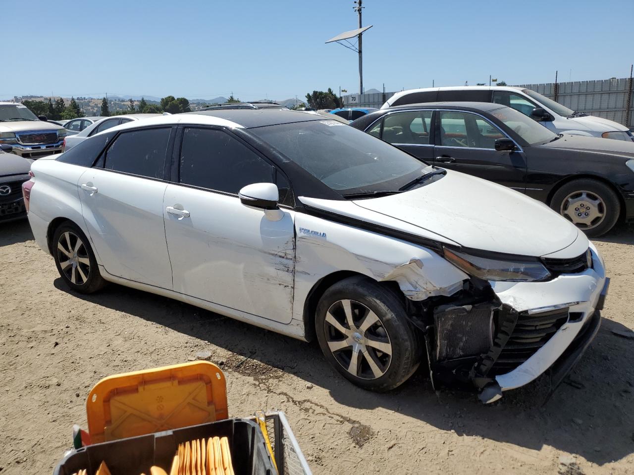 2019 Toyota Mirai vin: JTDBVRBDXKA007548