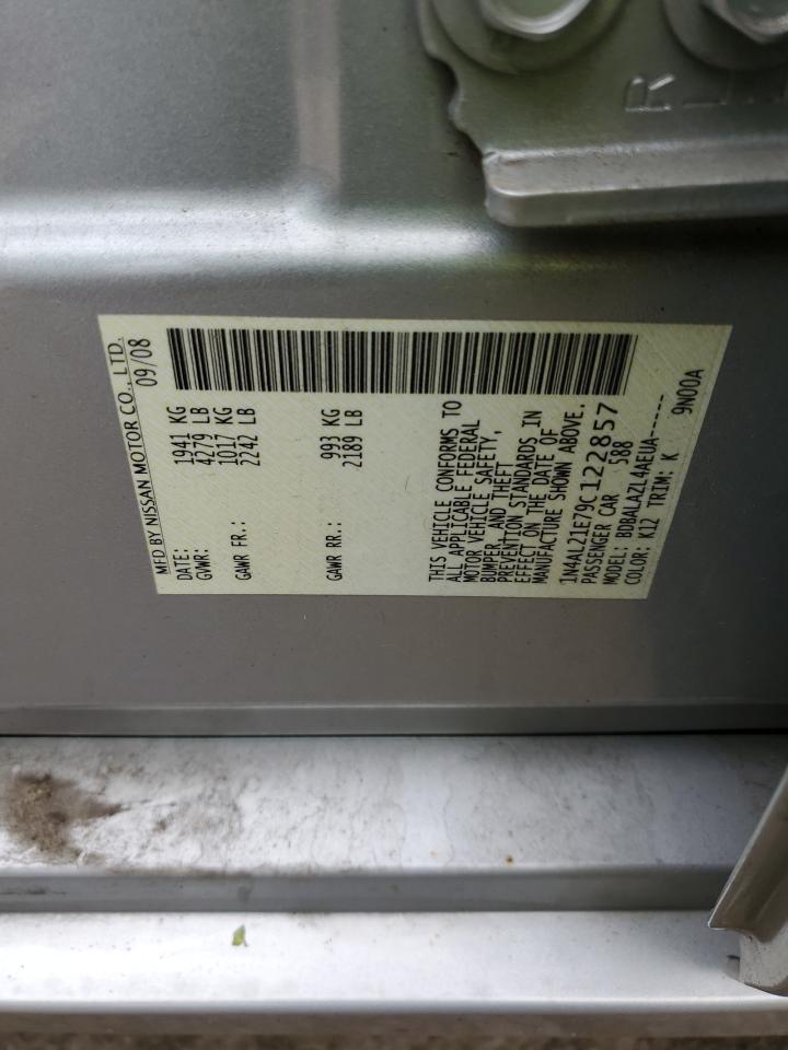 1N4AL21E79C122857 2009 Nissan Altima 2.5