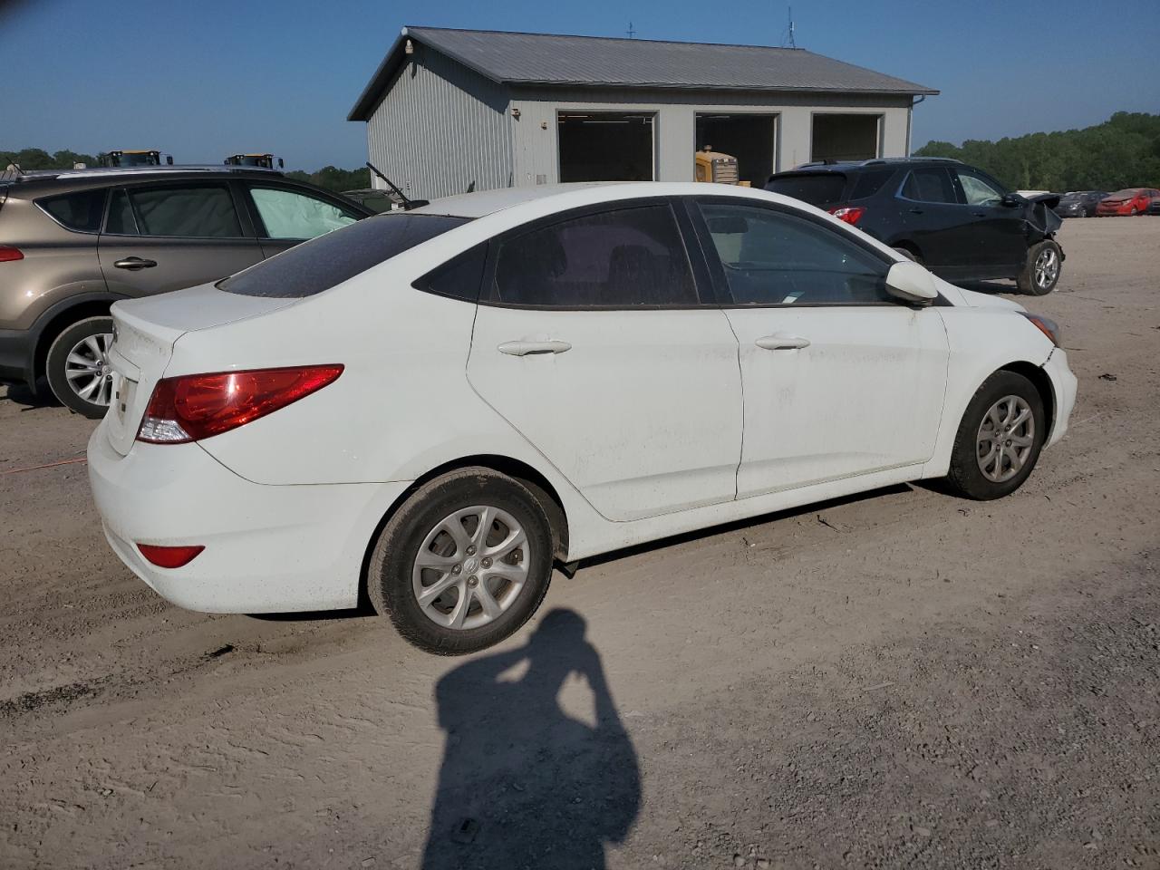 KMHCT4AE2EU625856 2014 Hyundai Accent Gls