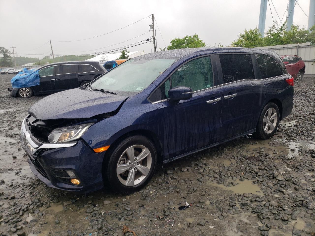 5FNRL6H71KB100566 2019 Honda Odyssey Exl