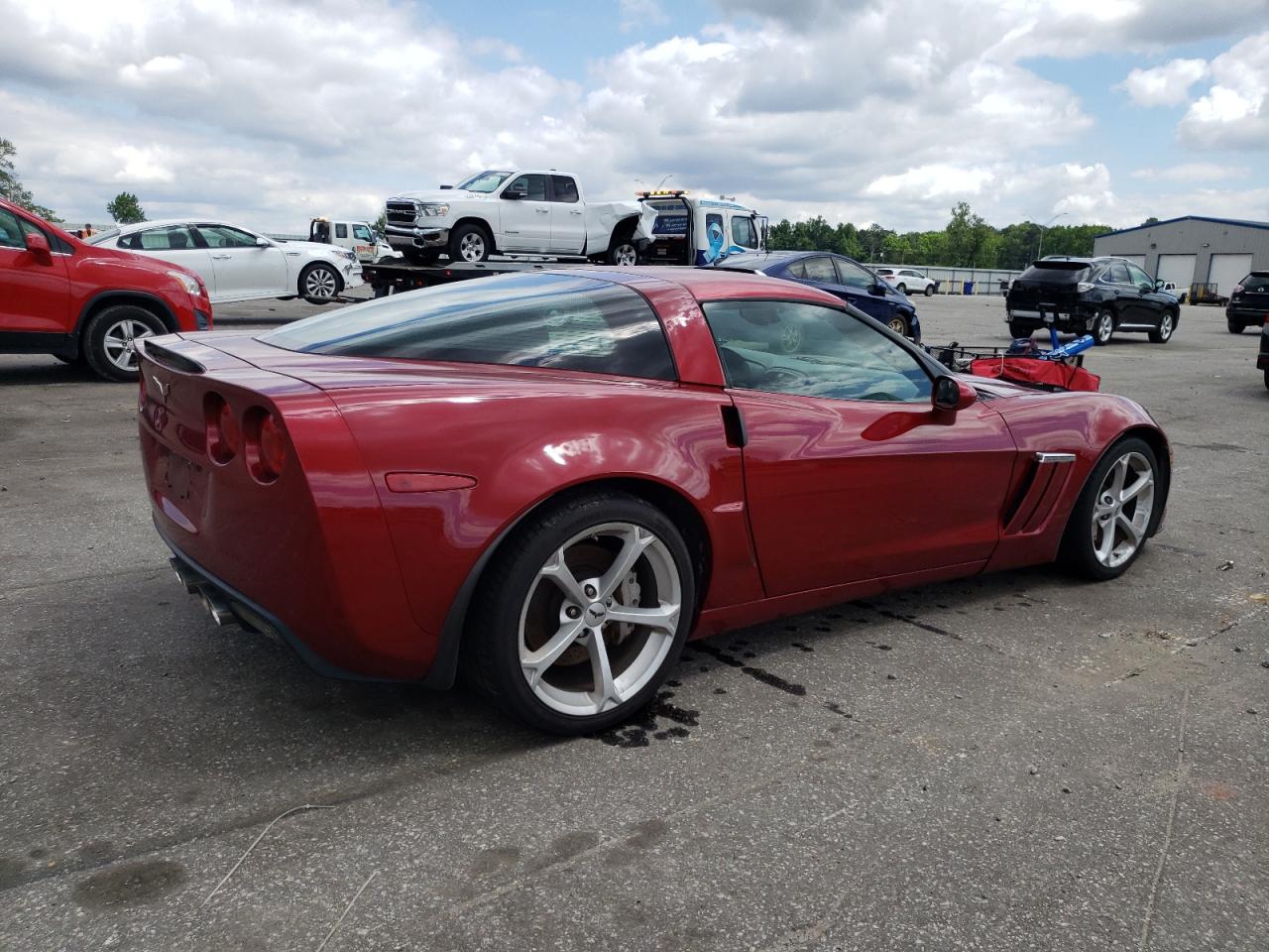 1G1YP2DWXB5106852 2011 Chevrolet Corvette Grand Sport