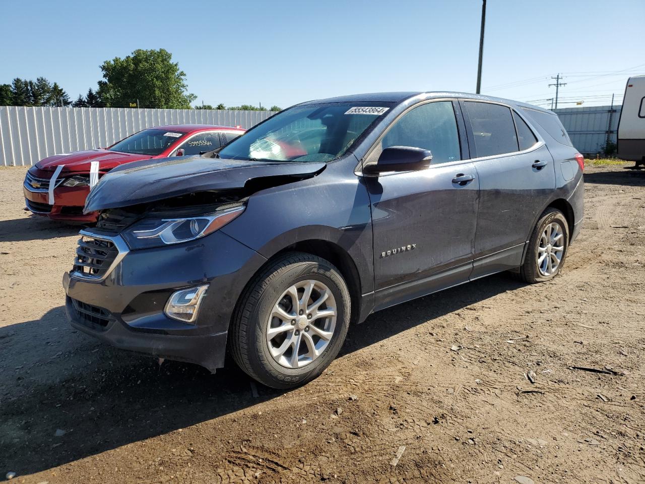 3GNAXSEVXJS543566 2018 Chevrolet Equinox Lt