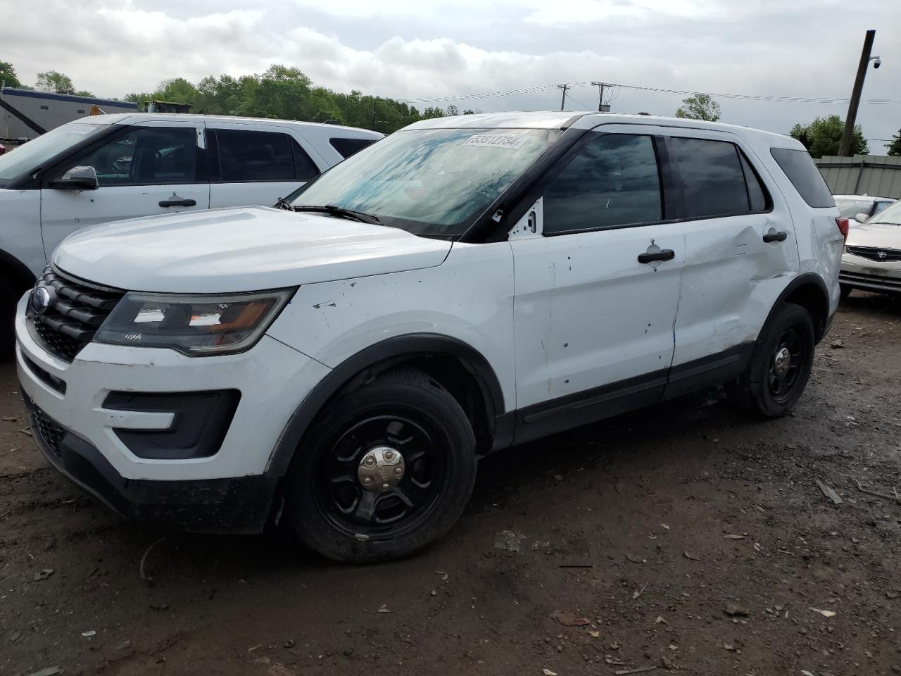 2018 Ford Explorer Police Interceptor vin: 1FM5K8AR1JGB19224