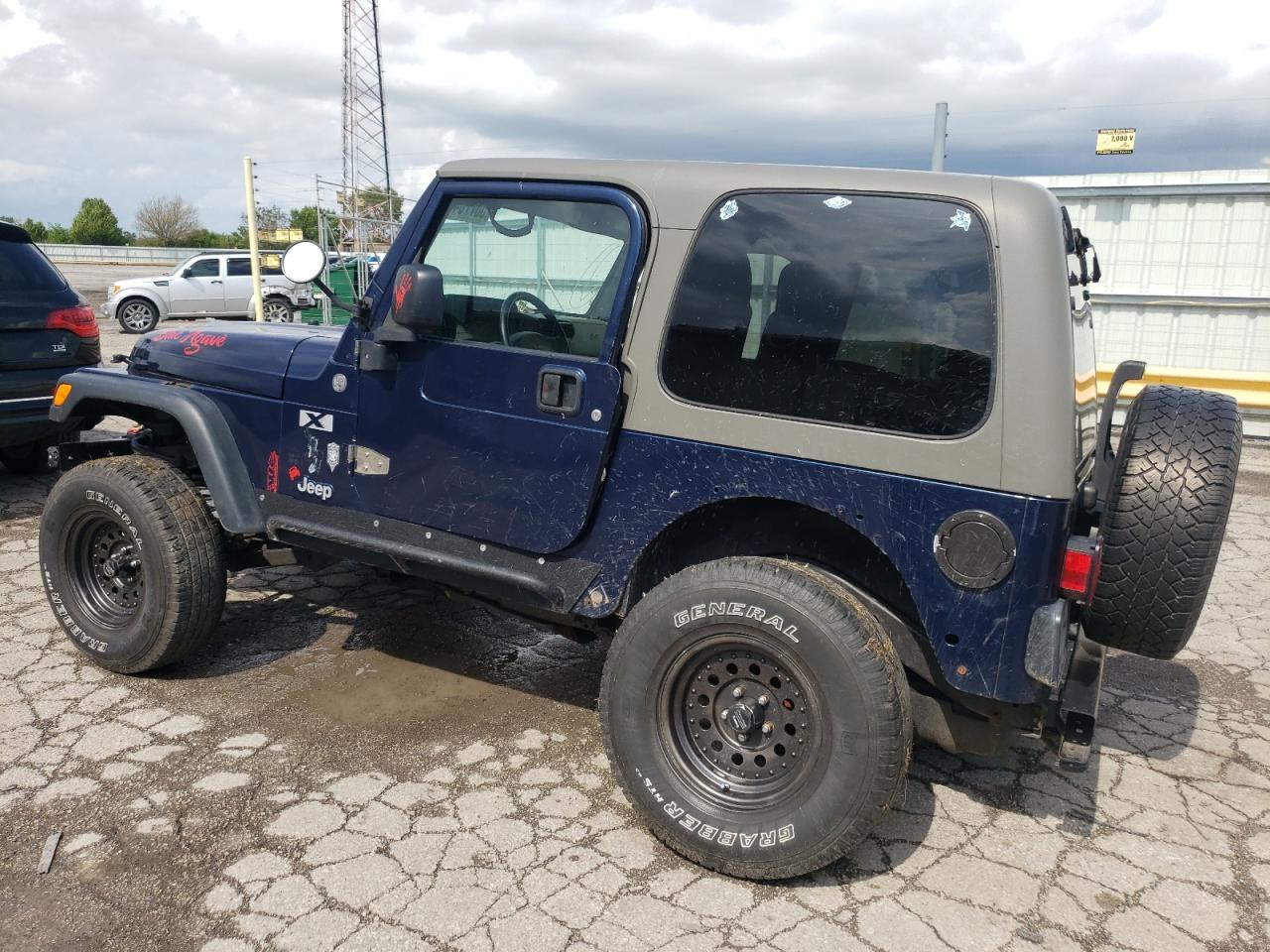 1J4FA39S94P739548 2004 Jeep Wrangler X