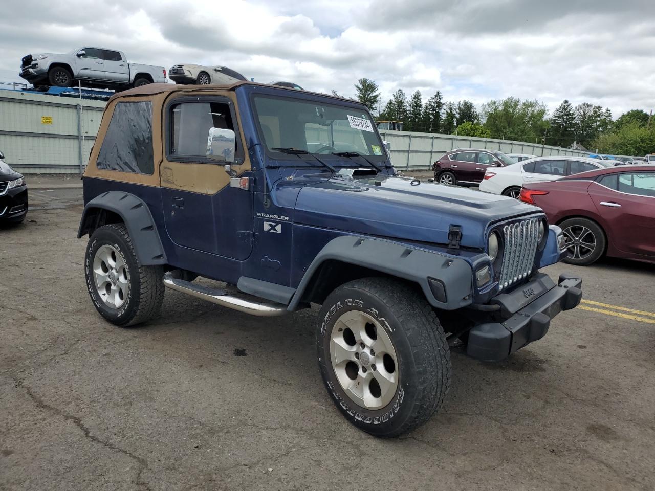 1J4FA39S02P758793 2002 Jeep Wrangler / Tj X