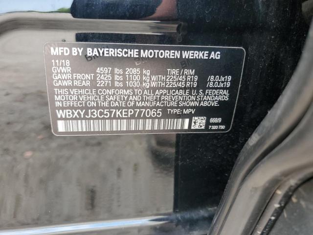 VIN WBXYJ3C57KEP77065 2019 BMW X2, Sdrive28I no.13