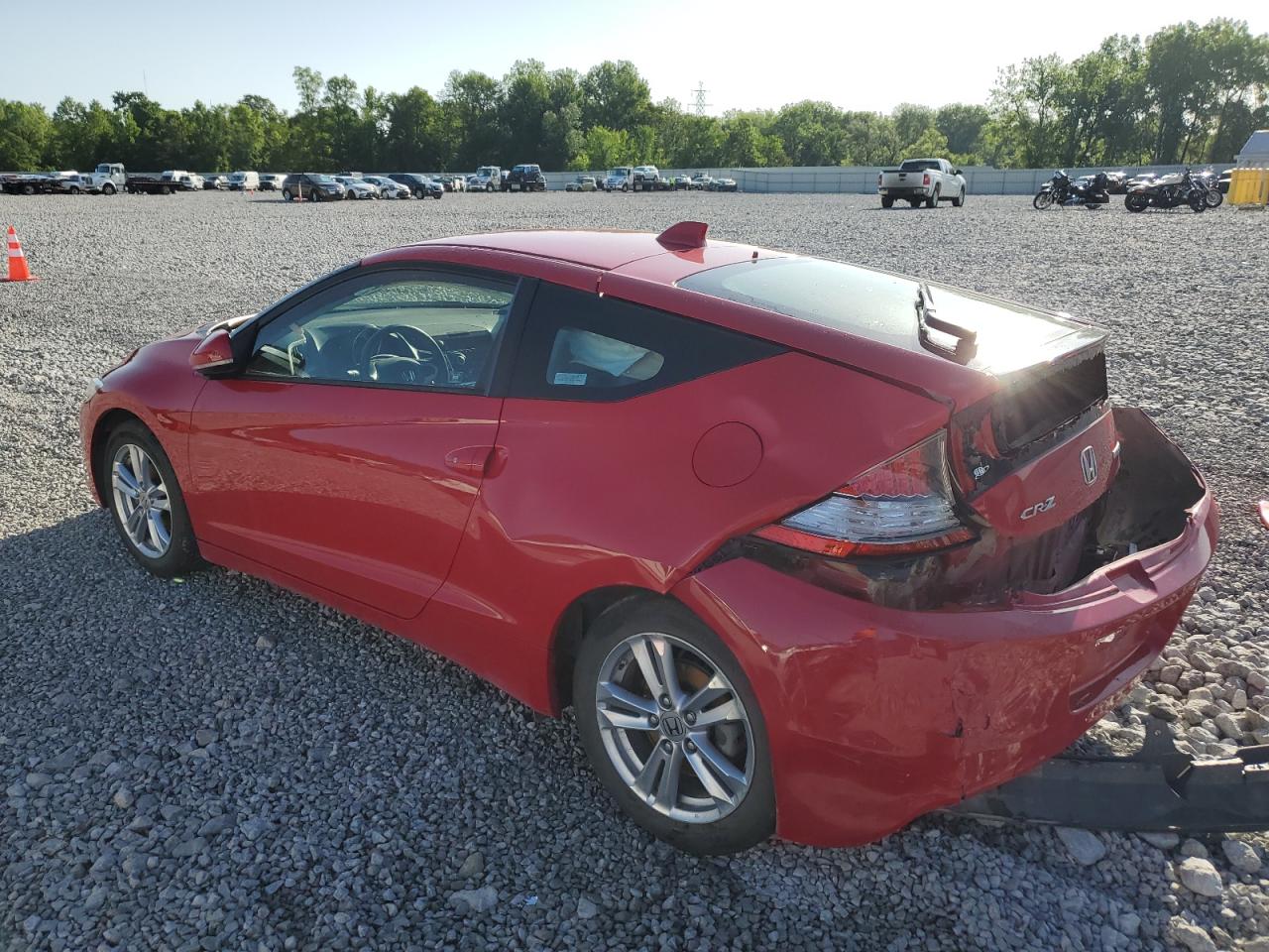 JHMZF1C68BS005898 2011 Honda Cr-Z Ex