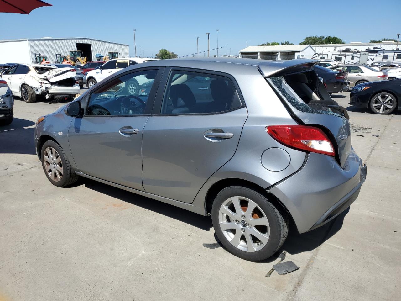 JM1DE1LZ3E0177653 2014 Mazda Mazda2 Touring