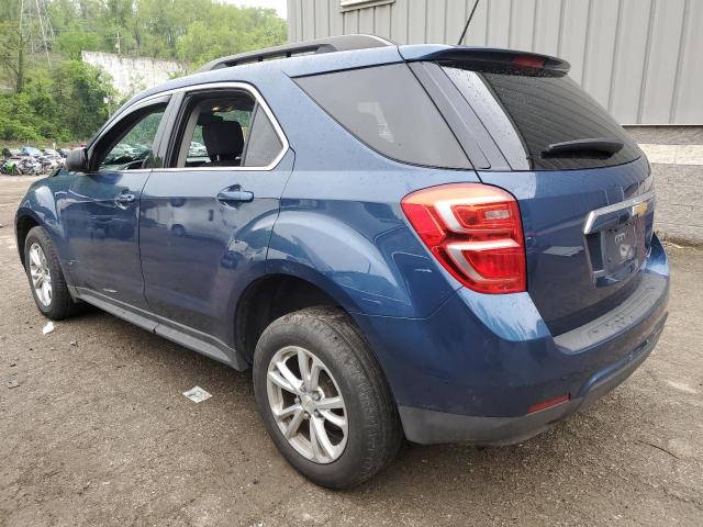 CHEVROLET EQUINOX LT 2016 blue  gas 2GNALCEK8G6308422 photo #3