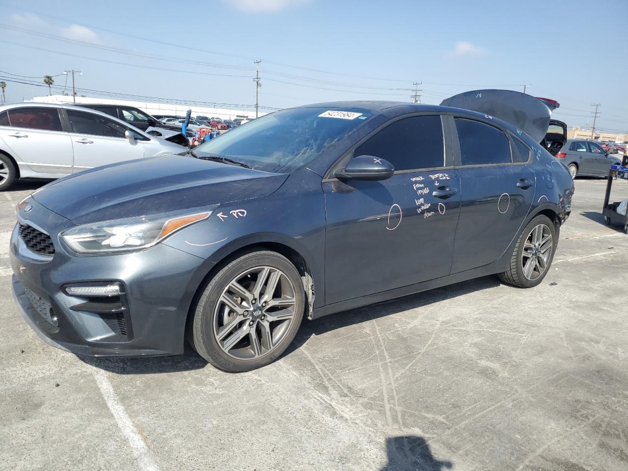 3KPF34AD8KE075825 2019 Kia Forte Gt Line