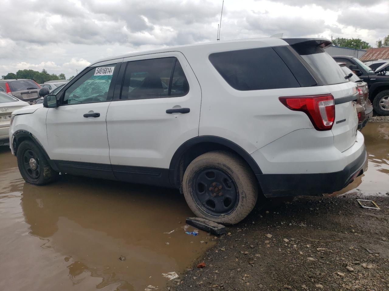 1FM5K8AR1HGB41542 2017 Ford Explorer Police Interceptor