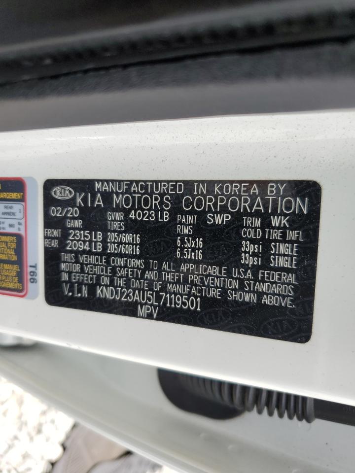 KNDJ23AU5L7119501 2020 Kia Soul Lx