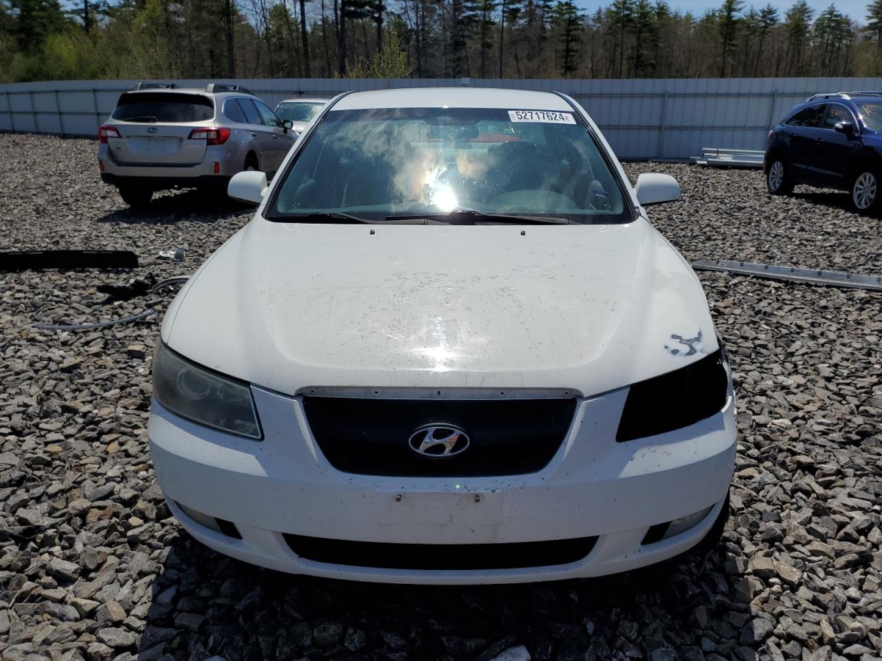 5NPEU46F06H118736 2006 Hyundai Sonata Gls