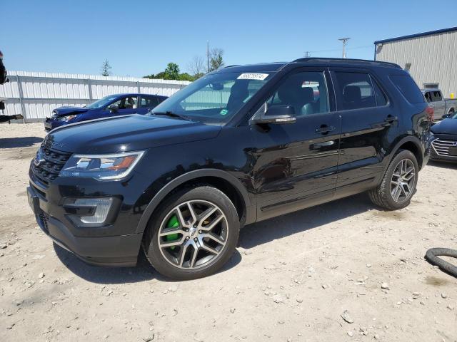 2017 Ford Explorer Sport VIN: 1FM5K8GT2HGE24390 Lot: 56825974