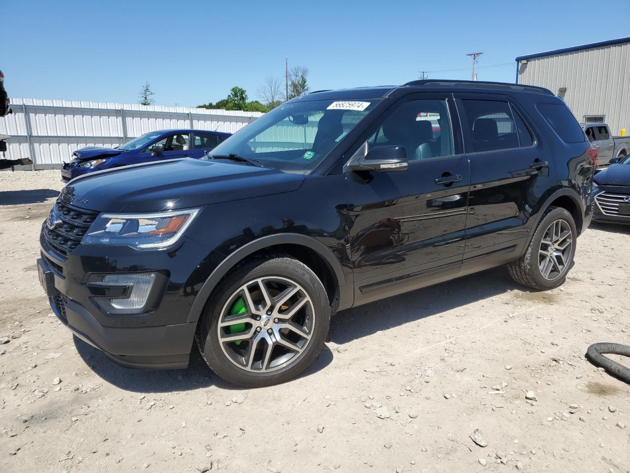 1FM5K8GT2HGE24390 2017 Ford Explorer Sport