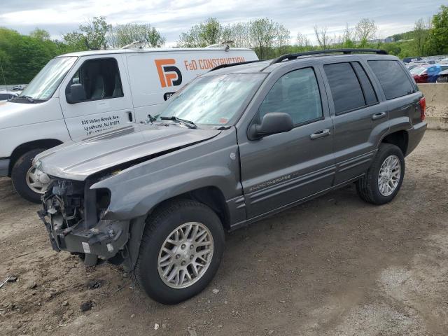 Lot #2542701141 2004 JEEP GRAND CHER salvage car