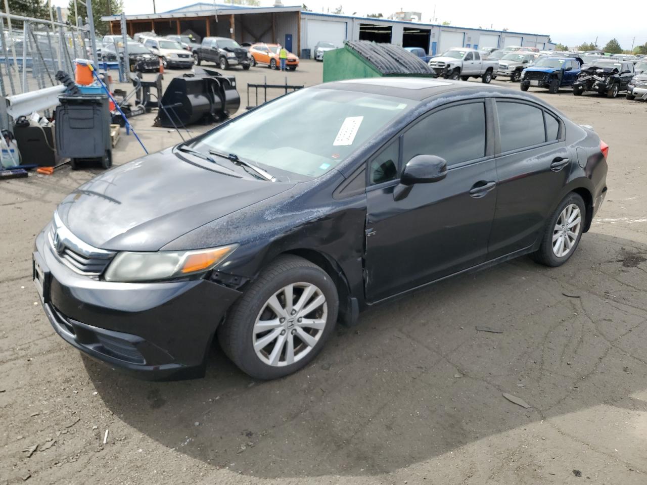 2HGFB2F90CH536762 2012 Honda Civic Exl