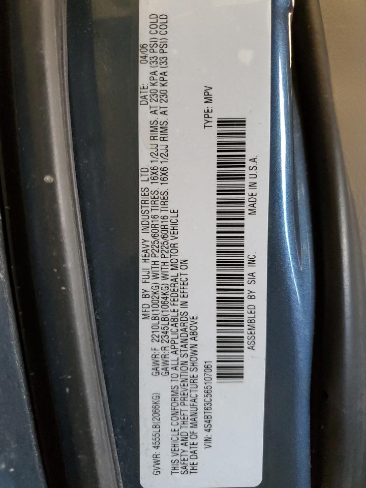 4S4BT63C565107061 2006 Subaru Baja Turbo