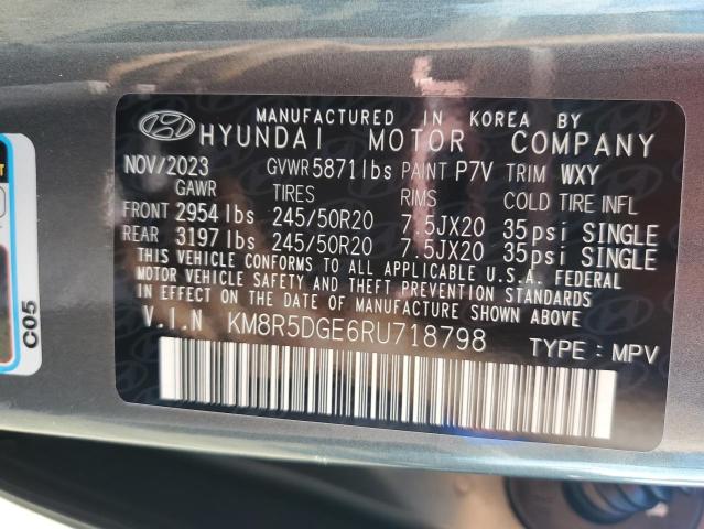 2024 HYUNDAI PALISADE L - KM8R5DGE6RU718798