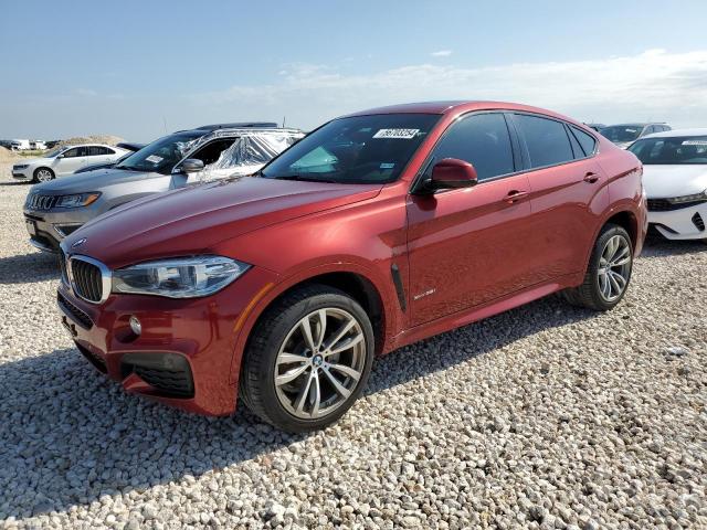  BMW X6 2017 Czerwony