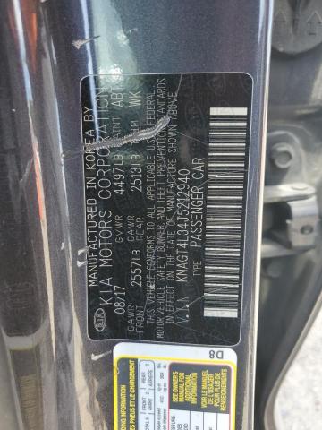 2018 Kia Optima Lx VIN: KNAGT4L34J5212940 Lot: 55951424