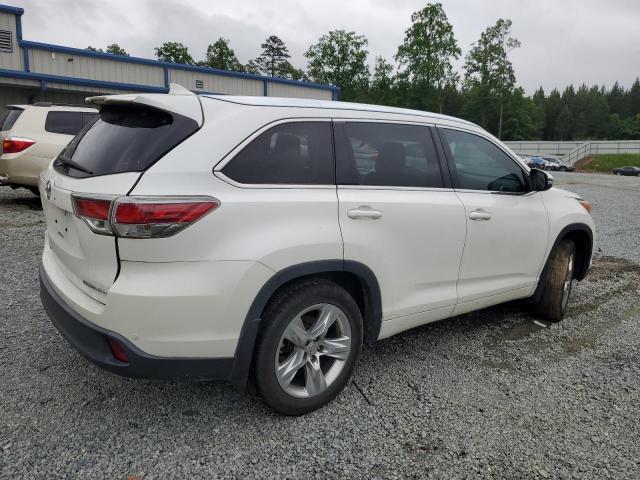 2015 Toyota Highlander Limited VIN: 5TDDKRFH5FS146008 Lot: 53695584