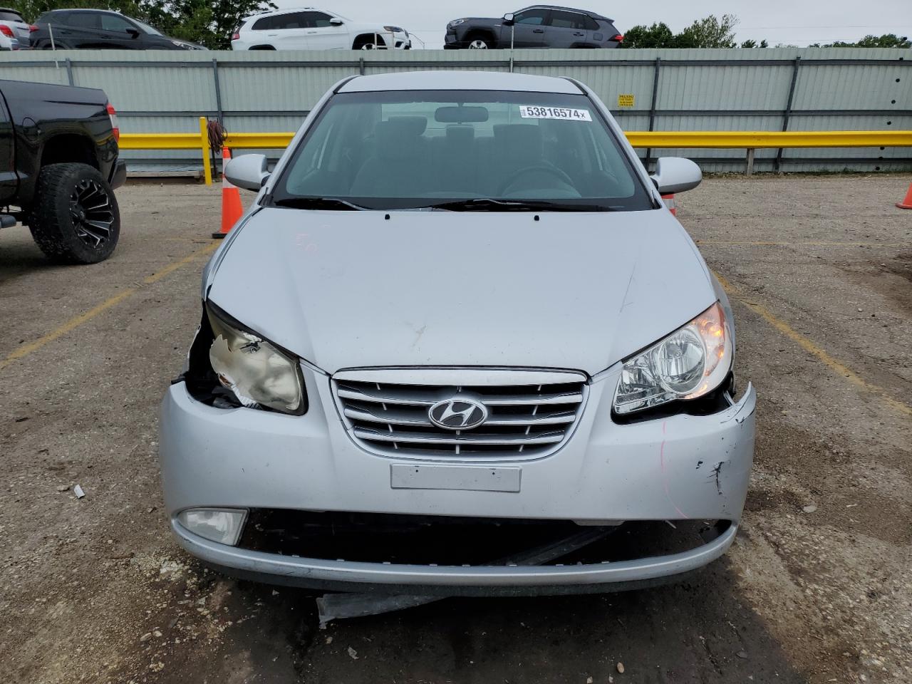 KMHDU4AD9AU867241 2010 Hyundai Elantra Blue