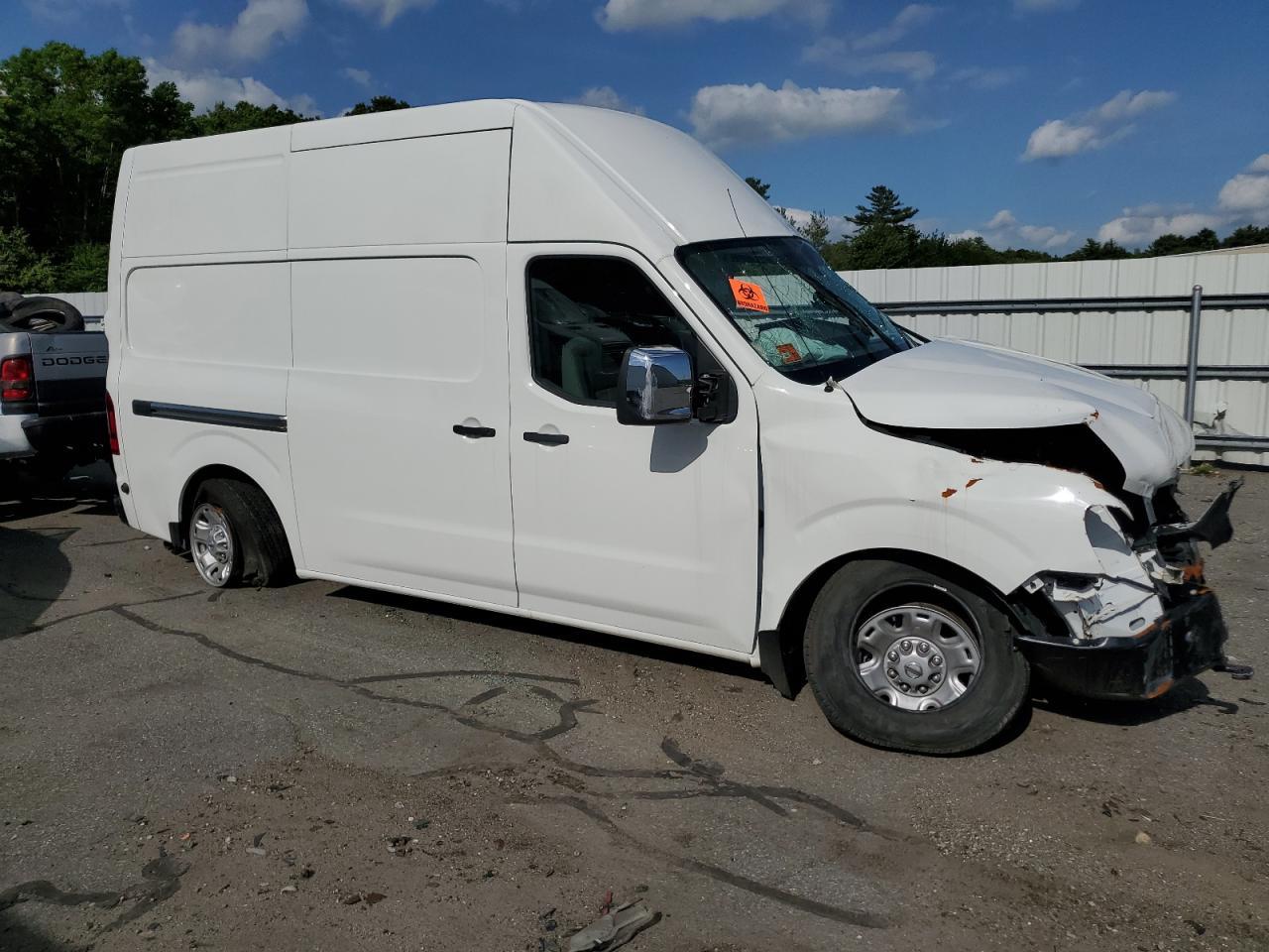 1N6AF0LY2MN802883 2021 Nissan Nv 2500 Sv