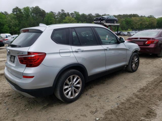 2015 BMW X3 xDrive28I VIN: 5UXWX9C57F0D61690 Lot: 53428204