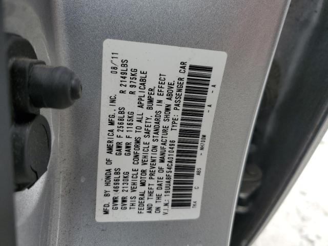 2012 Acura Tl VIN: 19UUA8F54CA010496 Lot: 54556084