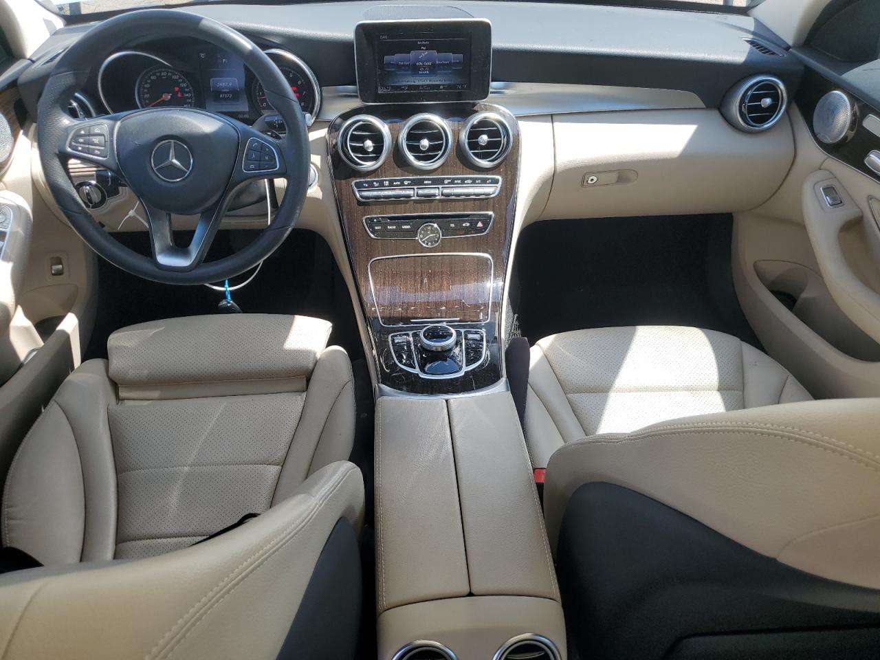 55SWF4KB3HU197563 2017 Mercedes-Benz C 300 4Matic