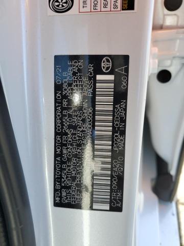 2021 Toyota Mirai Xle VIN: JTDAAAAA7MA003606 Lot: 56309054