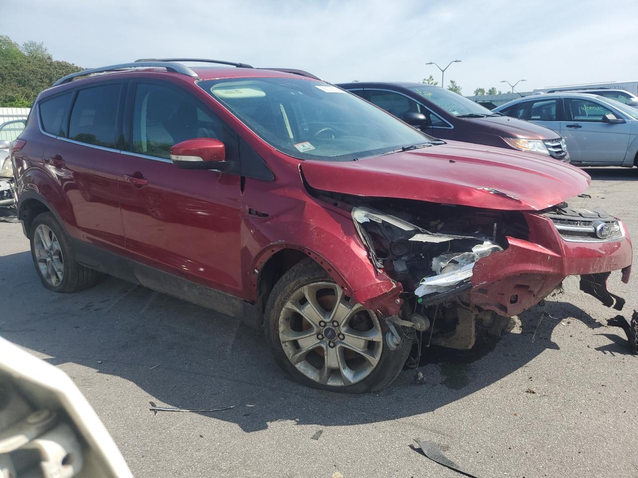 1FMCU9JX6EUB74801 2014 Ford Escape Titanium