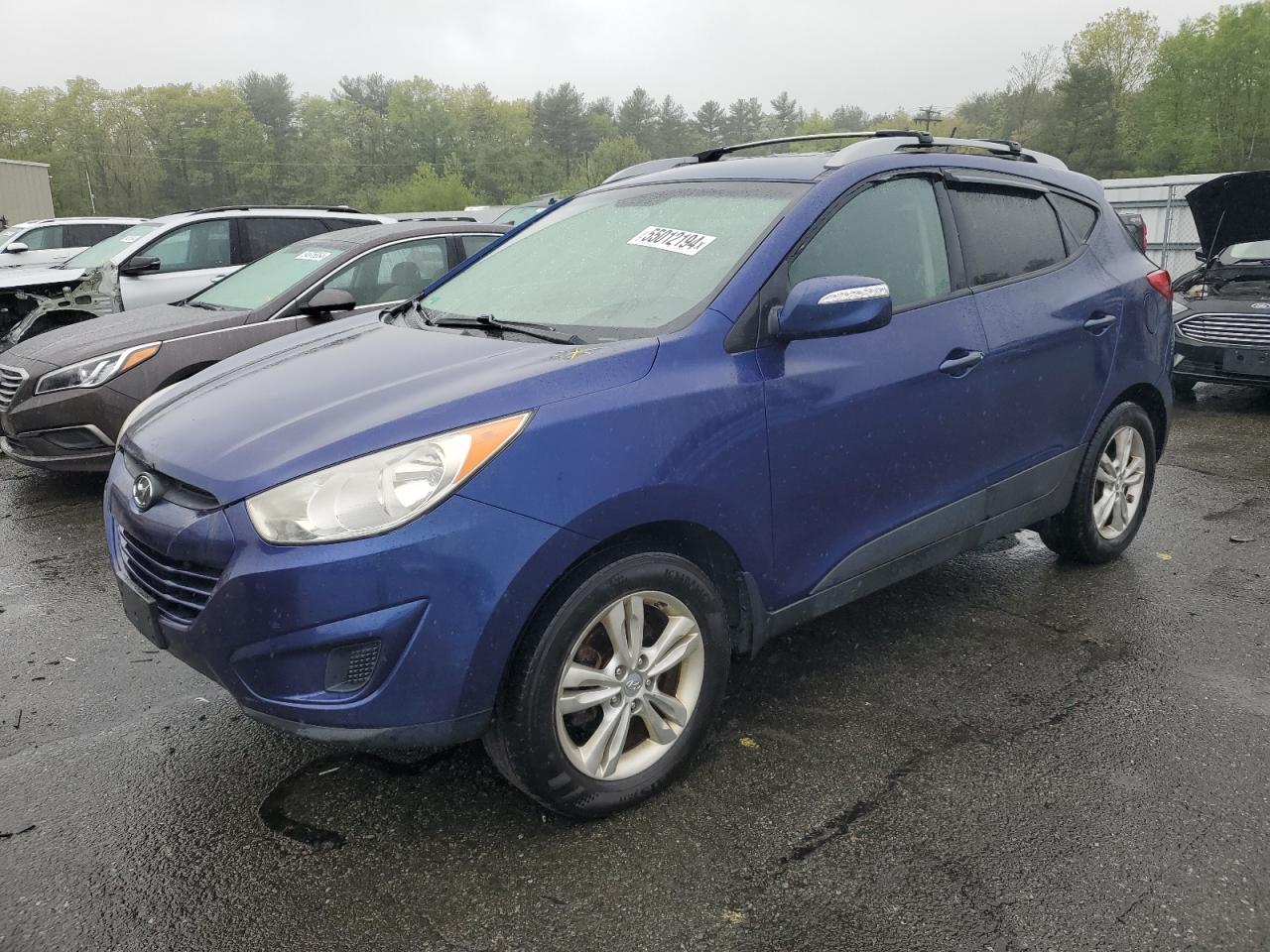 2012 Hyundai Tucson Gls vin: KM8JUCAC2CU371981