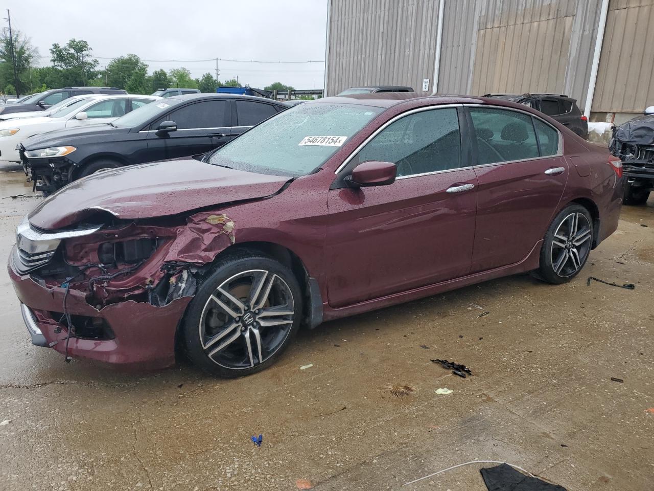 1HGCR2F50GA229771 2016 Honda Accord Sport