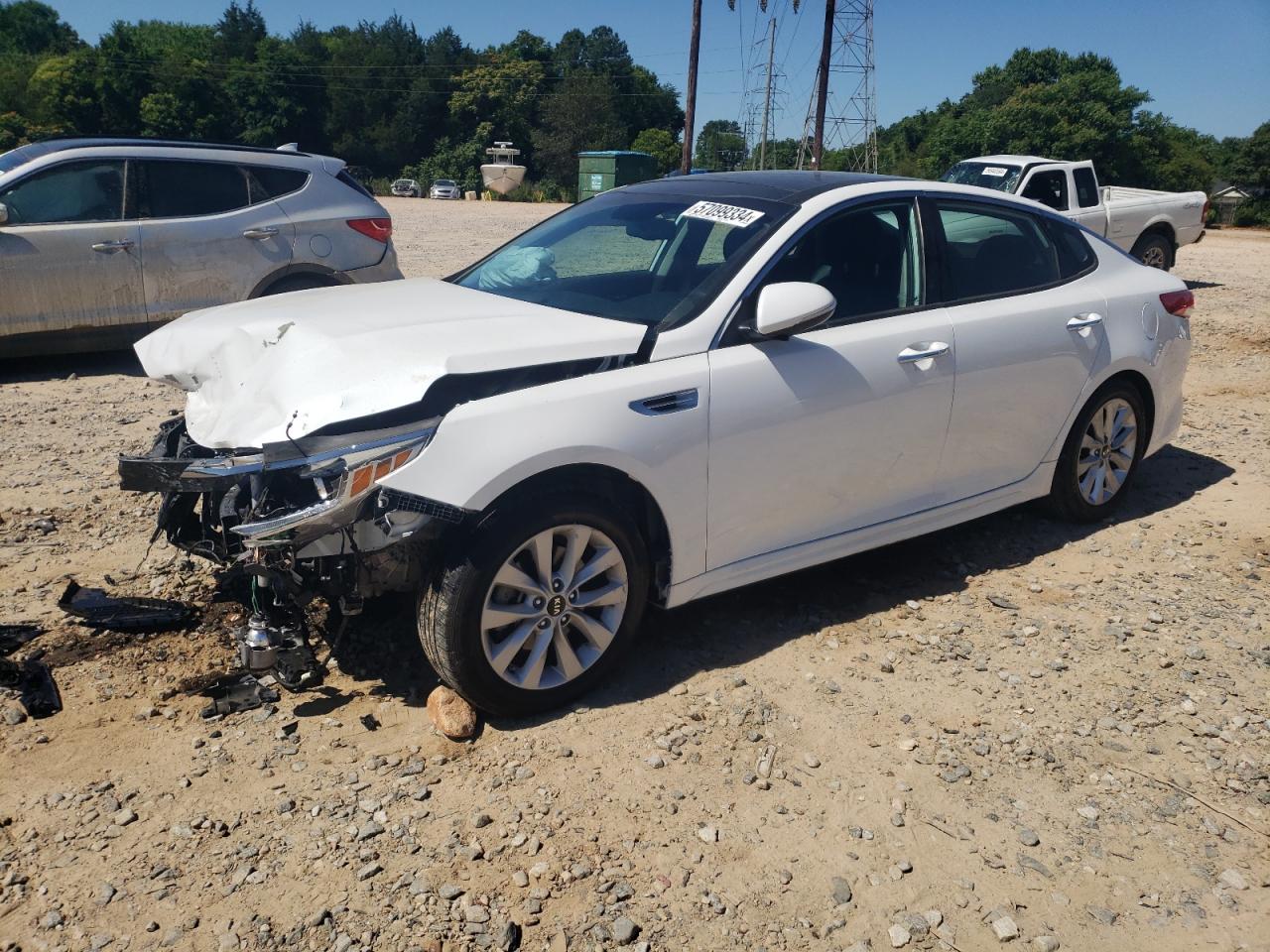 2016 Kia Optima Ex vin: 5XXGU4L37GG033019