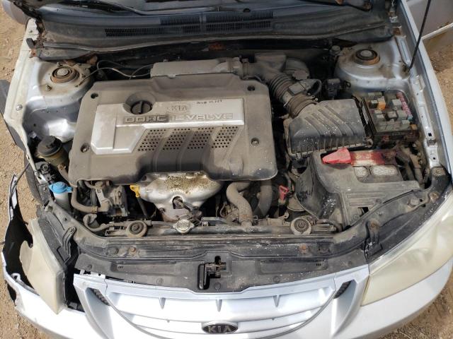 2004 Kia Spectra Lx VIN: KNAFE121245031845 Lot: 53221724