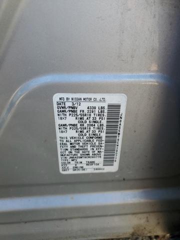 2012 Nissan Rogue S VIN: JN8AS5MT9CW290776 Lot: 56888684