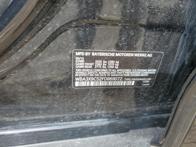 2015 BMW 335 XIGT - WBA3X9C52FD869072