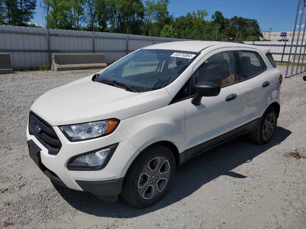 2019 Ford Ecosport S vin: MAJ3S2FE9KC298528