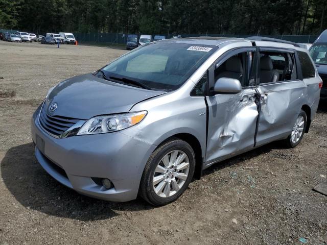 2017 Toyota Sienna Xle VIN: 5TDDZ3DC9HS173554 Lot: 53436954