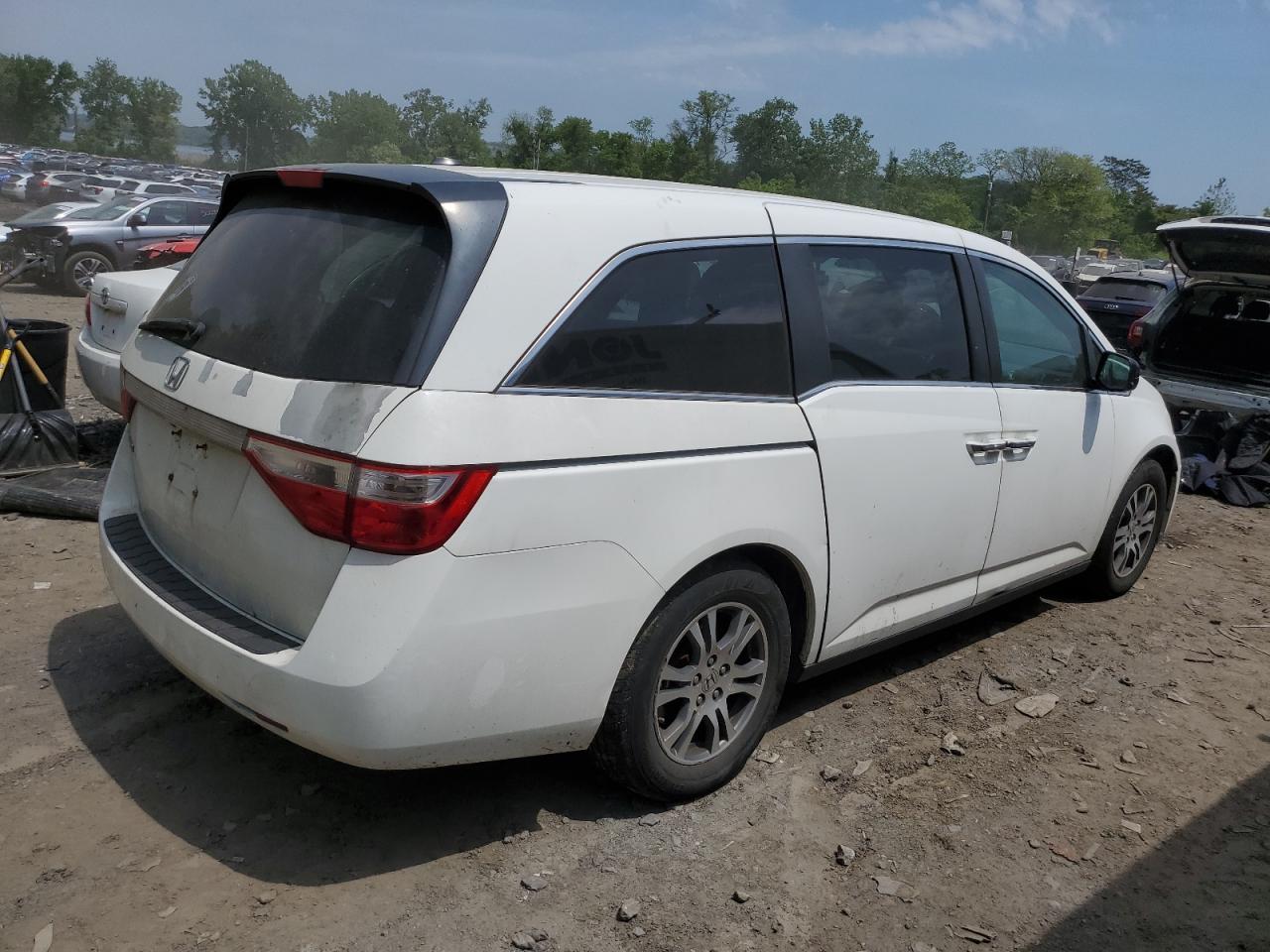 5FNRL5H6XCB146495 2012 Honda Odyssey Exl